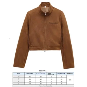 Suede Texture Effect Coat Beauty Clothing