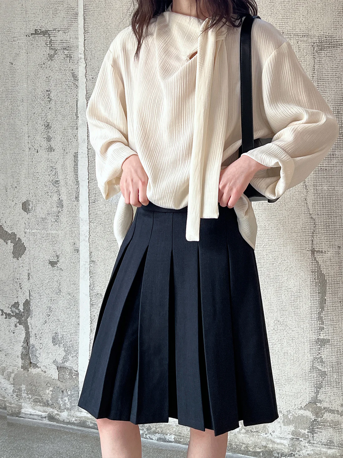 Retro Elegant Ribbon Texture Shirt For Women